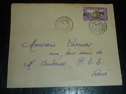 LETTRE DE NOUVELLE CALEDONIE ET DEPENDANCES N°150 SURCHARGE " AVION " 1931 De NOUMEA Pour KONE...- ENVELOPPE PLI (DOC-F) - Storia Postale