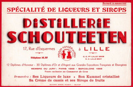 Buvard, Distillerie Schouteeten à Lille. - Liquore & Birra