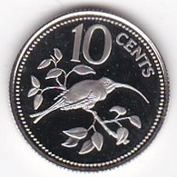 Belize, 10 Cents 1975 , Oiseau, Elizabeth II, En Cupronickel, KM# 48, UNC, Neuve - Belize
