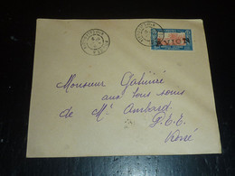 LETTRE DE NOUVELLE CALEDONIE ET DEPENDANCES N°149 SURCHARGE " AVION " 1931 De NOUMEA à KONE - ENVELOPPE (DOC-F) - Storia Postale