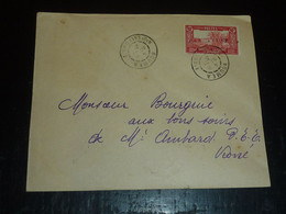 LETTRE DE NOUVELLE CALEDONIE ET DEPENDANCES N°153 SURCHARGE " AVION " 1931 De NOUMEA à KONE - ENVELOPPE (DOC-F) - Storia Postale