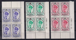 Maroc N°380/382 - Blocs De 4 - Neufs ** Sans Charnière - TB - Morocco (1956-...)