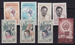 Maroc N°427/434 - Neufs ** Sans Charnière - TB - Morocco (1956-...)