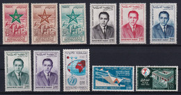 Maroc Poste Aérienne N°103/113 - Neufs ** Sans Charnière - TB - Maroc (1956-...)