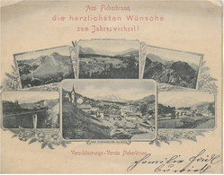 AK 0968  Fieberbrunn - Herzliche Wünsche Zum Jahreswechsel Ca. Um 1900 - Fieberbrunn