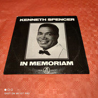 Kenneth Spencer In Memoriam - Autres - Musique Allemande