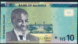 NAMIBIA P16 10 DOLLARS 2015 #A    UNC. - Namibia