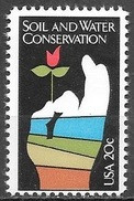1984 20 Cents Soil & Water Conservation, Mint Never Hinged - Nuevos