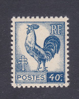 TIMBRE FRANCE N° 632 NEUF ** - 1944 Coq Et Marianne D'Alger