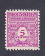 TIMBRE FRANCE N° 620 NEUF ** - 1944-45 Arco Del Triunfo