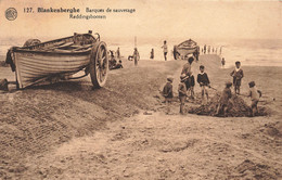 CPA Belgique - Blankenberghe - Barques De Sauvetage - Reddingsbooten - Blankenberge