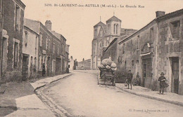 St-LAURENT-des-AUTELS. - La Grande Rue - Andere & Zonder Classificatie