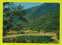 65 Vallée Du Louron Vers Arreau Bordères Le Camping Au Bord Du Lac D'AVAJAN Et Le Village De Vielle Louron - Borderes Louron