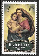 BARBUDA - NAVIDAD - AÑO 1969 - Nº CATALOGO YVERT 0098 - NUEVOS - Barbuda (...-1981)