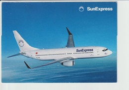 Vintage Pc SunExpress Boeing 737 Aircraft - 1919-1938: Entre Guerres