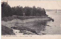 29 . BEG MEIL. CPA. PLAGE DES OISEAUX - Beg Meil