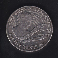 MONEDA DE PLATA DE GRAN BRETAÑA DE 5 POUNDS DEL AÑO 1998 - LA DE LA FOTO (SILVER,ARGENT) - 5 Pounds