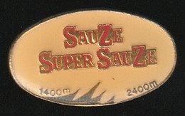 75473-Pin's.Le Sauze . Station De Ski Familiale Des Alpes Du Sud - Sports D'hiver