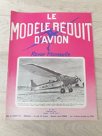 Le Modèle Réduit D'avion Janvier 1971 N°379, Plan - Aviation