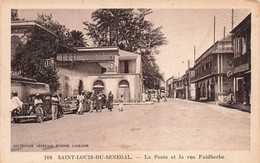 CPA Saint Louis Du Senegal - La Poste Et La Rue Faidherbe - Collection Générale Etienne Lagrange - Senegal