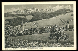 Blick Vom Fohrenwald Auf Degersheim Mit Säntis Ernst Leibacher - Degersheim