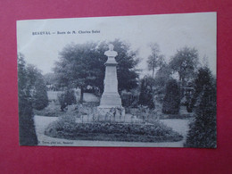 CPA  BEAUVAL  BUSTE DE M CHARLES SAINT     VOYAGEE - Beauval