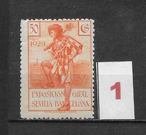 LOTE 2238 G /// (C020) ESPAÑA 1929  EDIFIL Nº: 443 **MNH CATAG/COTE: 9€  ¡¡¡ OFERTA - LIQUIDATION - JE LIQUIDE !!! - Unused Stamps