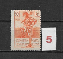 LOTE 2238 G /// (C020) ESPAÑA 1929  EDIFIL Nº: 443 **MNH CATAG/COTE: 9€  ¡¡¡ OFERTA - LIQUIDATION - JE LIQUIDE !!! - Unused Stamps