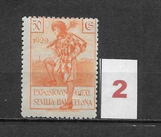 LOTE 2238 G /// (C020) ESPAÑA 1929  EDIFIL Nº: 443 *MH CATAG/COTE: 4 €  ¡¡¡ OFERTA - LIQUIDATION - JE LIQUIDE !!! - Neufs