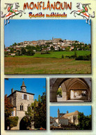 MONFLAQUIN     (  LOT ET GARONNE)   BASTIDE . MULTI-VUES - Monflanquin