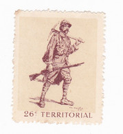 Vignette Militaire Delandre - 26ème Régiment Territorial D'infanterie - Vignette Militari