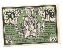 *notgeld  Alfeld 50 Pfennig 11.1 - [11] Local Banknote Issues