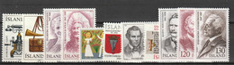 Iceland 1979 Year Complete MiNr. 539-549 Yv. 492-502 MNH** Postfris - Années Complètes