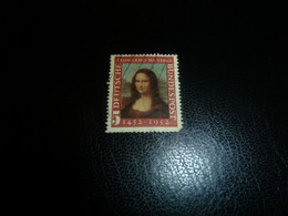 Deutsche Bundespost - La Joconde - Leonardo Da Vinci - Val 5 - Multicolore - Oblitéré - Année 1952 - - Gebraucht