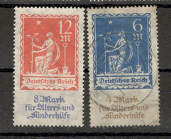 GERMANY REICH - USED SET - Mi.No. 233/234 - 1934. - Used Stamps