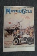 CARTE POSTALE PUBLICITE MOTO ANCIENNE OLD MOTORCYCLE ARIEL - Motorfietsen