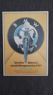 CARTE POSTALE PUBLICITE MOTO ANCIENNE OLD MOTORCYCLE BMW - Motorfietsen