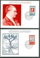 1981 TURKEY ATATURK 100 YEARS BALKANFILA VIII STAMP EXHIBITION (2x) POSTCARDS SET - Postal Stationery