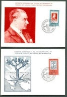 1981 TURKEY ATATURK 100 YEARS BALKANFILA VIII STAMP EXHIBITION (2x) POSTCARDS SET - Interi Postali