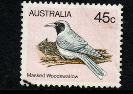 Australia ASC 769a 1980 Birds 45c WOODSWALLOW Perf 14 X 14.5, Used - Probe- Und Nachdrucke