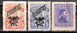 1949 URUGUAY Used Yvert 595/6 - Overprints - Gral. Artigas - Uruguay