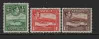 Antigua, Scott # 84-6 Mint Hinged Part Set, 1938 - Antigua Y Barbuda (1981-...)