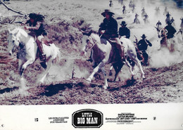 Grande PHOTO Plastifiée - Publicité Film LITTLE BIG MAN - Dustin HOFFMAN - Extraordinaires Aventures D'un Visage Pâle - - Cinema Advertisement