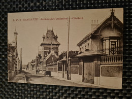 Carte SANGATTE Avenue De L'aviation Chalets - Sangatte