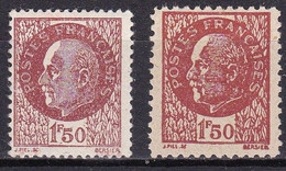 FR7090 - FRANCE – 1941-42 – TYPE PETAIN – VARIETY - Y&T # 517e - Unused Stamps