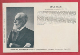 Bruxelles - Bourgmestre - Charles Buls  / 1881-1899 ( Voir Verso ) - Beroemde Personen