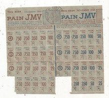 Titre 4534, PAIN JMV, Novembre Et Décembre 1948, Carte, Ville De NEVERS - Unclassified