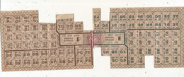 Titre 4039 Spécial , Denrées Diverses, Janvier Et Février 1948, Matières Grasses,fromage, Ville De NEVERS, Carte - Non Classés