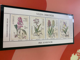 Sweden Stamp Orchids MNH - Ongebruikt