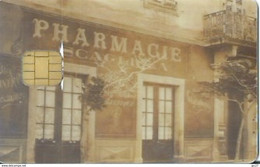 Unique Carte A Puce CALVI CORSE  Devanture De La Pharmacie SCAGLIOLA - Origen Desconocido